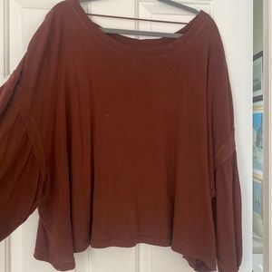 We The Free Balloon Sleeve Shirt